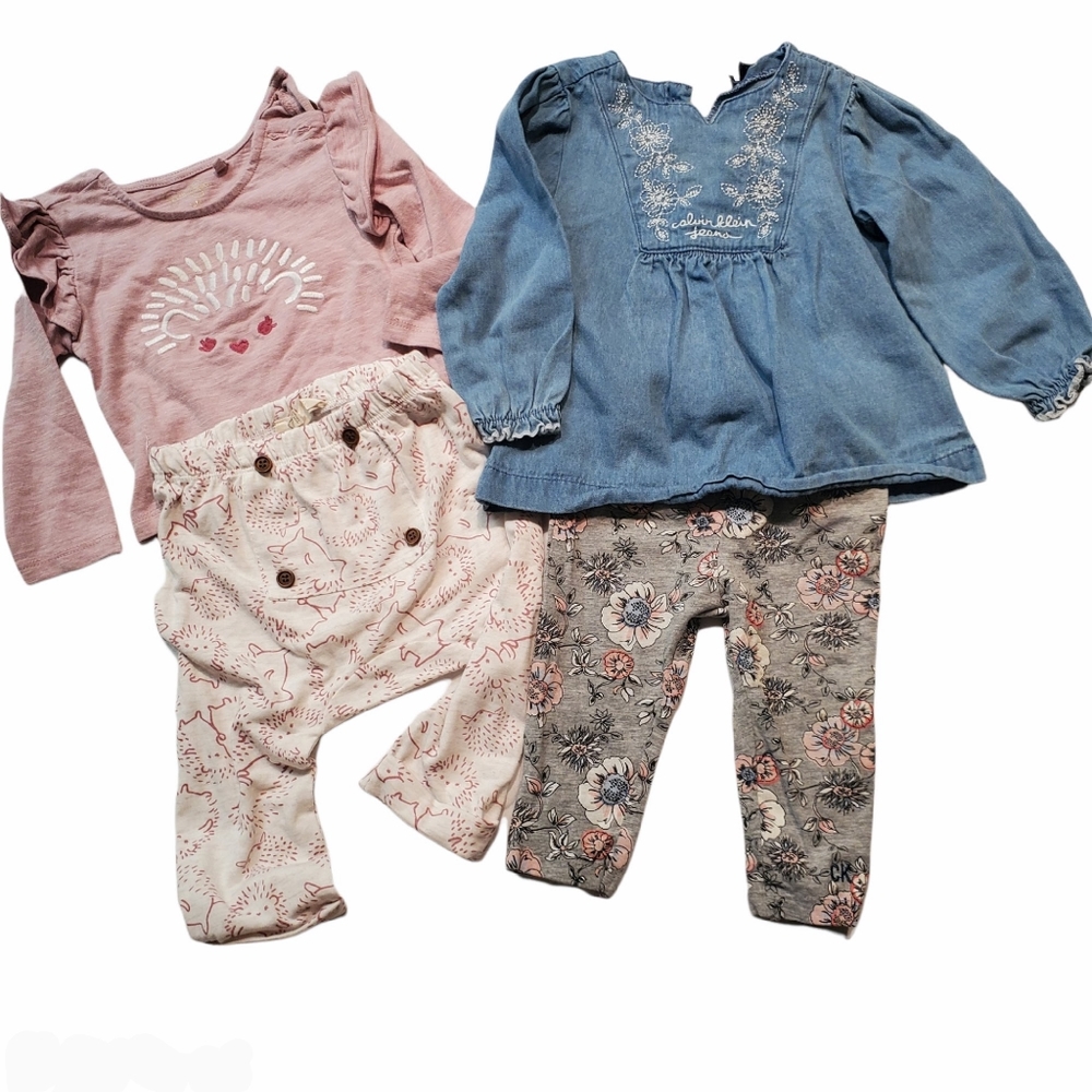 Baby Girl Cothes Size 12 Months